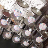 Art Party Favor Stickers