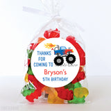 Monster Truck Party Favor Stickers