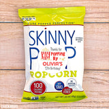 Popcorn "Thanks For Popping By" Birthday Party Favor Stickers