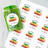 Books "Welcome Back to School" Stickers
