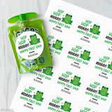 "Hop Hop Hooray" Frog Back to School Stickers