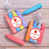 Back to School Apple Stickers