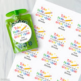 Pencil "Take Note" Back to School Stickers