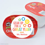 "Gear Up For A Great Year" Back To School Stickers