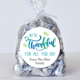 Handwritten "We're Thankful" Stickers