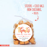 "Thanks For All You Do" Stickers