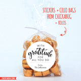 "With Gratitude" Everyday Gift Stickers