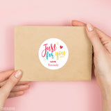 "Just For You" Gift Labels