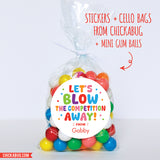 "Let's Blow the Competition Away" Stickers