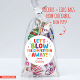 "Let's Blow the Competition Away" Stickers