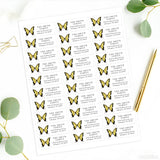 Swallowtail Butterfly Address Labels