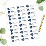 Blue Sea Turtle Address Labels