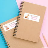 Woodland Animal Babies "This Belongs To" Labels