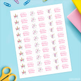 Unicorns "This Belongs To" Labels