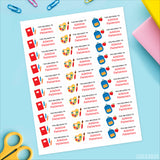 School Supplies "This Belongs To" Labels