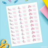 Mermaid "This Belongs To" Labels