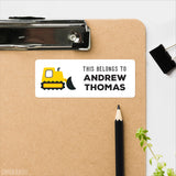 Construction "This Belongs To" Labels