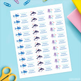 Sea Animals "This Belongs To" Labels