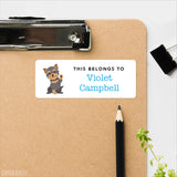 Pug, Goldendoodle & Yorkie "This Belongs To" Labels