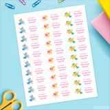 Playful Kittens "This Belongs To" Labels