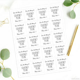 Black & White "Please Return" Bookplate Labels