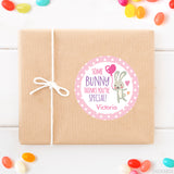 "Some Bunny Thinks You're Special" Easter Stickers - Pink
