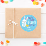 "You're Some Bunny Special" Blue Easter Stickers