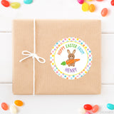 "Hoppy Easter" Bunny Stickers