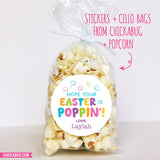 "Hope Your Easter is Poppin'" Easter Stickers