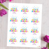 "Hope Your Easter is Poppin'" Easter Stickers