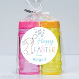 Bunny Blowing Bubbles Easter Stickers