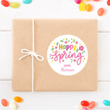 "Happy Spring" Floral Stickers