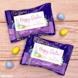 Egg and Tulips Easter Gift Labels