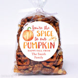 "You're The Spice To My Pumpkin" Fall Stickers