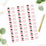 Graduation Cap Graduation Address Labels
