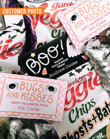 Pink Bugs and Kisses Paper Tags and Bags