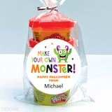 "Make Your Own Monster" Halloween Stickers