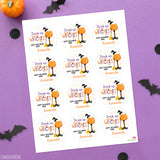 "Drink Up, Witches" Halloween Stickers
