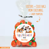 English Bulldogs Happy Halloween Stickers