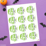 "FrankenSlime" Halloween Stickers