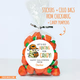 "Hunting for Candy" Halloween Stickers