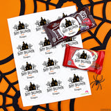 Haunted House Halloween Stickers
