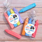 Monster Truck Last Day of School Stickers