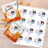 Monster Truck Last Day of School Stickers