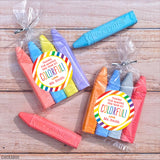 Colorful Last Day of School Stickers