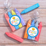 Smile Emoji Last Day of School Stickers