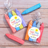 Happy Sun Last Day of School Stickers