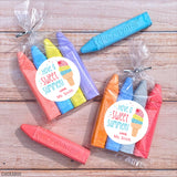 Ice Cream Cone Last Day of School Stickers