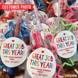 "Great Job This Year" Last Day of School Teacher Stickers