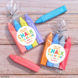 "Chalk Full of Fun" Last Day of School Stickers